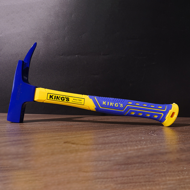 One-Piece Single Angle Hammer Claw Hammer Broken Horn Hammer Geological Engineering Hammer Escape Hammer Smash Window Nail Tool Hammer Specification drawing