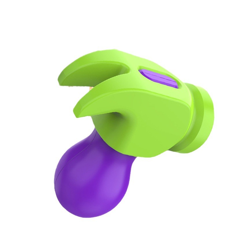 新款3D重力萝卜锤按摩棒解压重力萝卜刀小锤子儿童玩具网红萝卜锤白底实物图