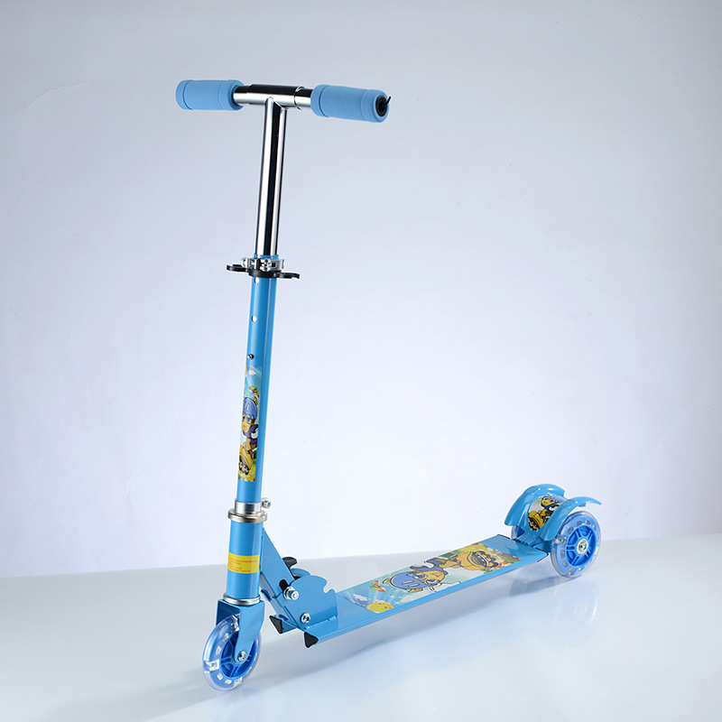工厂直供儿童款三轮1-3-8岁宝宝外贸scooter踏板车男女小孩滑板车图