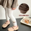 Sock stall, one-piece delivery for autumn and winter children's pantyhose, thin fleece fleece girls' leggings, cute vertical and versatile baby pantyhose, nine-tenths one-piece delivery Application Scenario