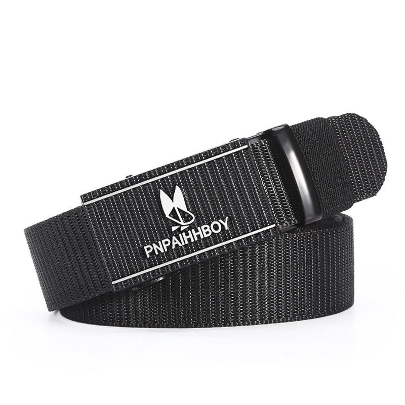 New Imitation Nylon Woven Tactical Waistband Men's Outdoor Sports Labor Protection Canvas Military Training Belt Spot Wholesale Specification drawing