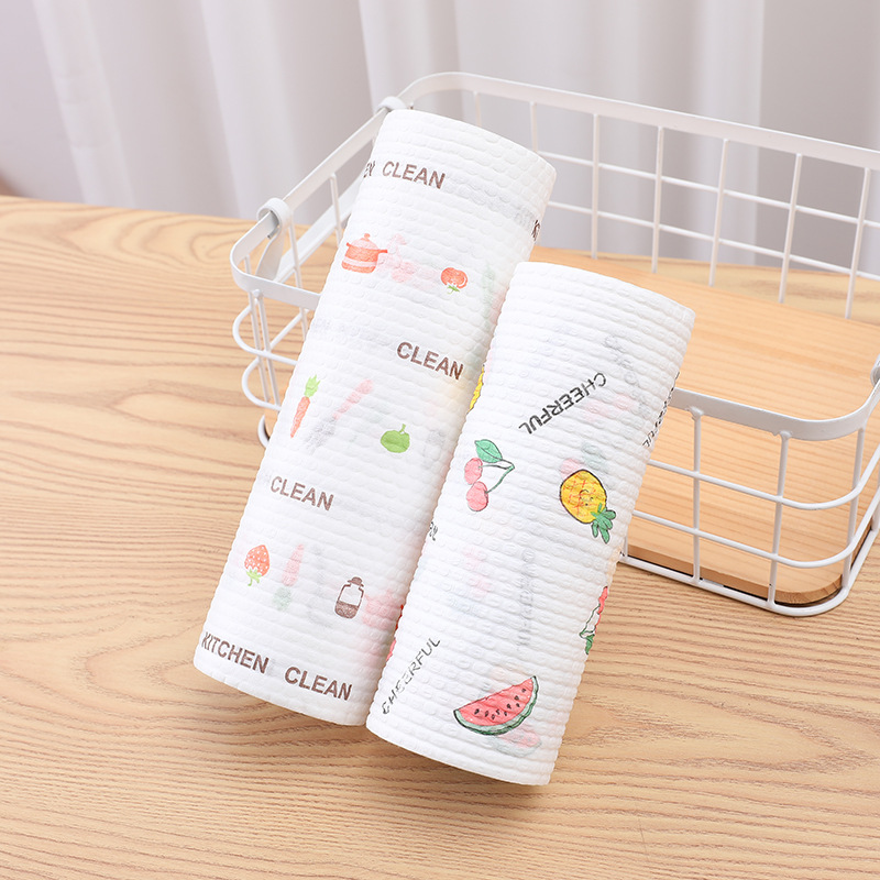 2022日常用品懒人抹布厨房用纸可水洗吸油吸水纸巾洗碗布干湿两用详情图2