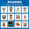 Customized PVC soft rubber cartoon blind box ornaments, three-dimensional cute gifts, personalized trendy toys, stress-relieving dolls and figurines, and national trend Specification image