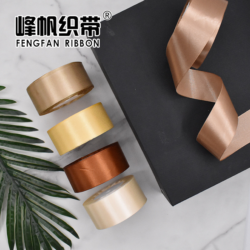 Wholesale 4cm ribbons, diy handmade rose ribbons, cake boxes, flower decoration ribbons, wedding car red webbing Specification image