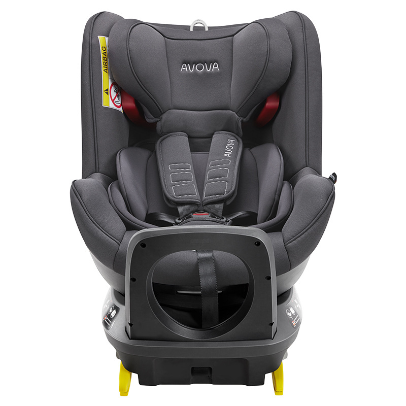 A Dayhair Avova Tornado Child Safety Seat 360 Rotates Forward And Backward With Isofix Interface Installed Item Picture