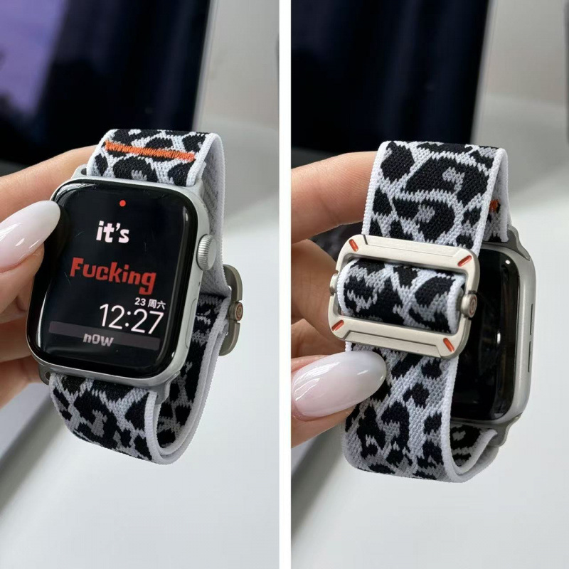 The mechanical tooling loop nylon watch strap is suitable for iwatch10 Apple Watch and Apple Watch 98SE sports Specification image