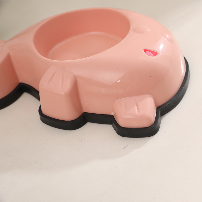 Wholesale of new cat bowls, dog bowls, Teddy Corgi fish mouth-shaped rice bowls, water bowls, candy-colored feeders and pet bowls Specification image