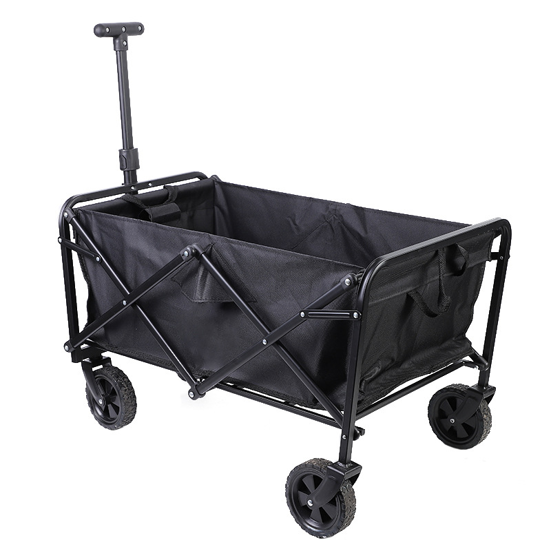 Customized outdoor camping trolley, picnic beach camping equipment, trolley, campsite cart, lightweight and foldable details Picture