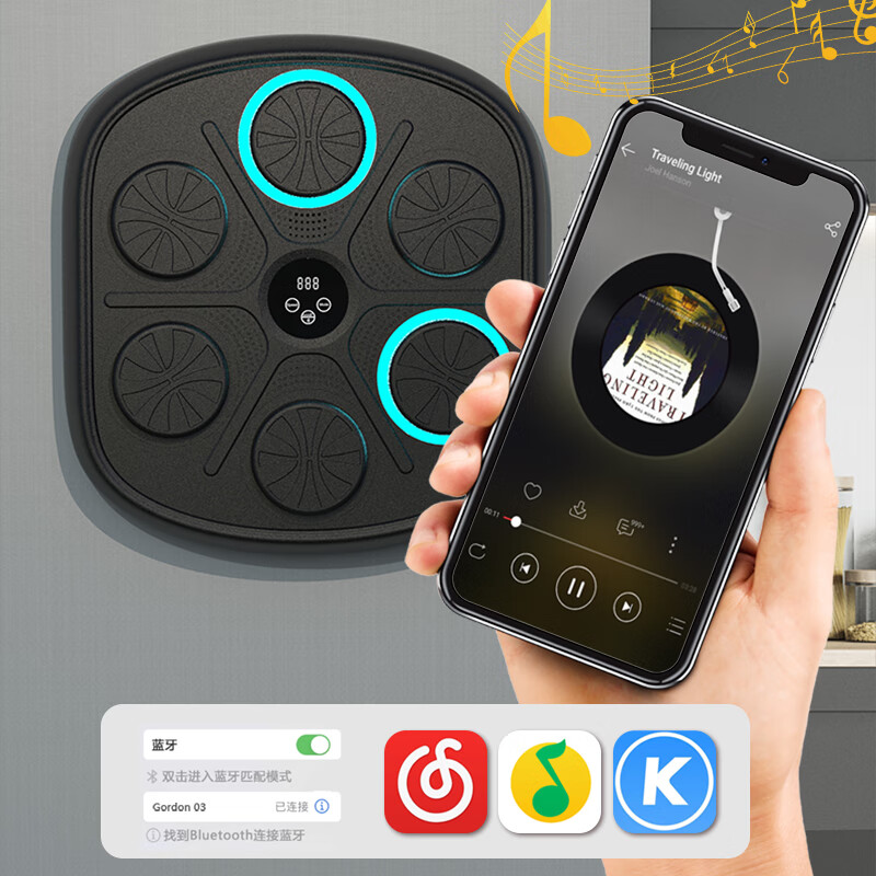 成人拳套/拳套/智能音乐拳击/泡沫轴/负重沙袋产品图