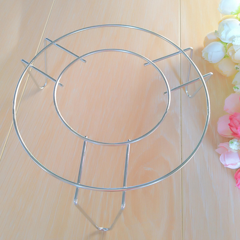 Single-layer steaming rack, metal iron pot rack, kitchen cage rack, triangular steaming rack, one-yuan general merchandise wholesale