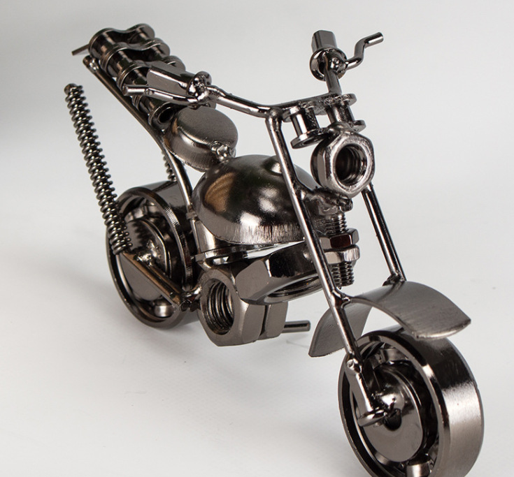 Modelo de harley de hierro forjado