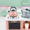 Children's role-playing simulation sound and light spray, kitchen toys, induction cooker, oven, fruit, early education toys with water dispenser Application Scenario