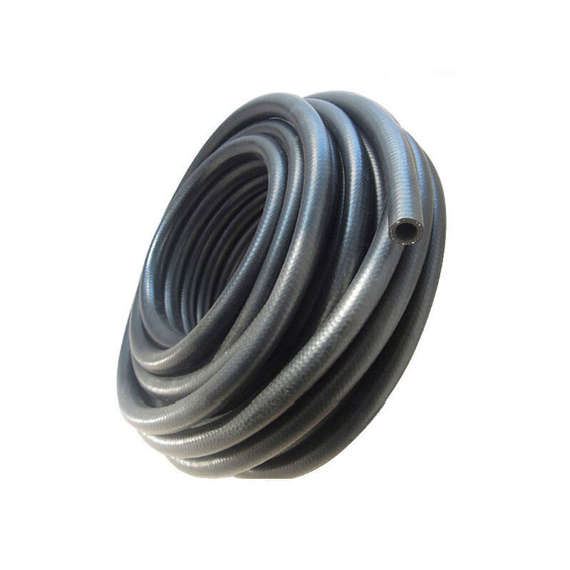 Nitrile rubber hose, low-pressure fuel pipe, NBR resistant oil pipe with line and smooth surface, automotive oil delivery pipe Specification image