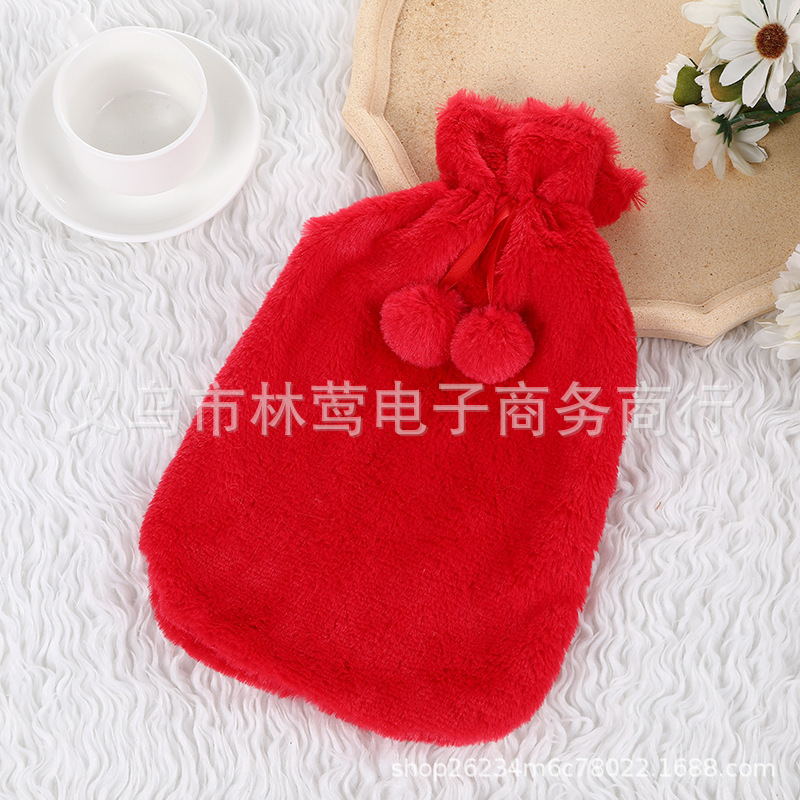 多色可选橡胶/仿兔毛/热水袋产品图