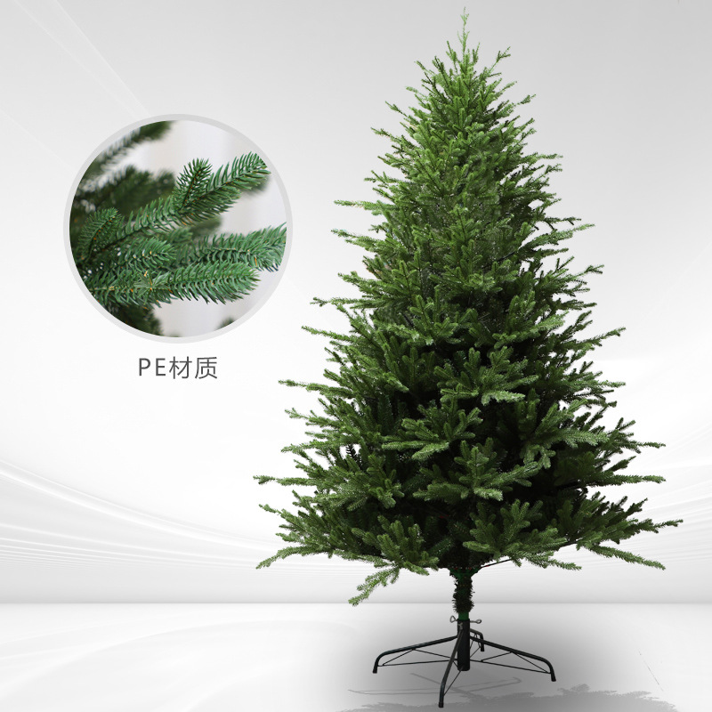 Source Manufacturers Directly For 1.2/1.5M 1.8M Christmas Tree Processing Custom Christmas Green Simulation Pe Tree details Picture