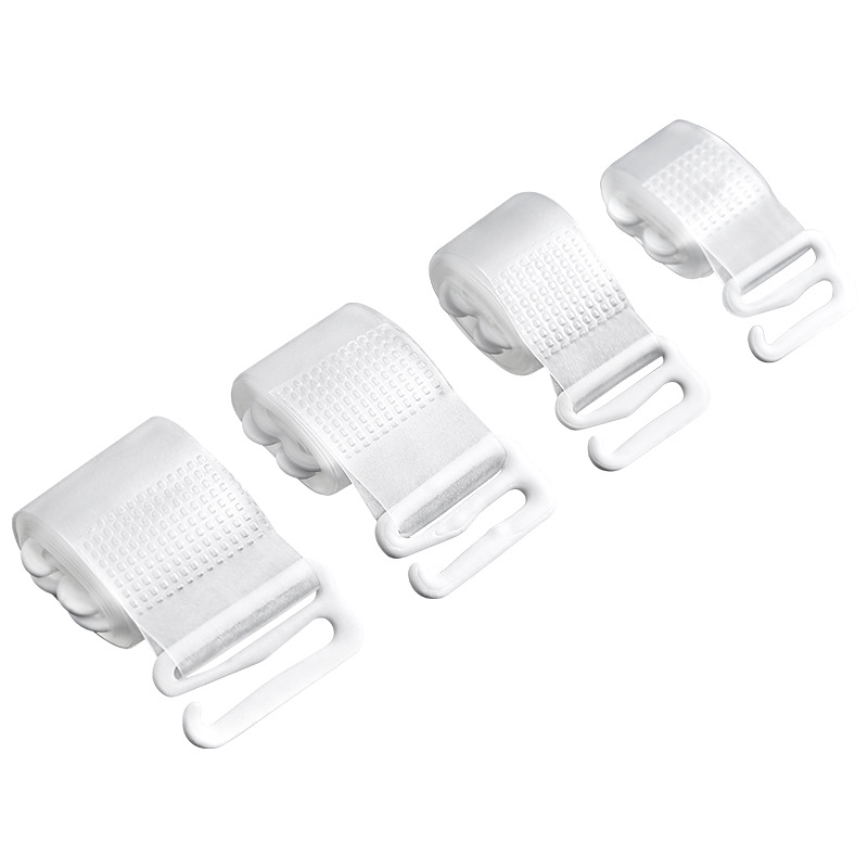 Cross border non-slip seamless bra strap Women's line collar can be exposed bra ultra thin strap invisible transparent straps Item Picture