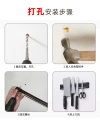 Powerful factory kitchen storage rack, magnetic knife rack, wall-mounted magnetic knife rack, kitchen tools Application Scenario