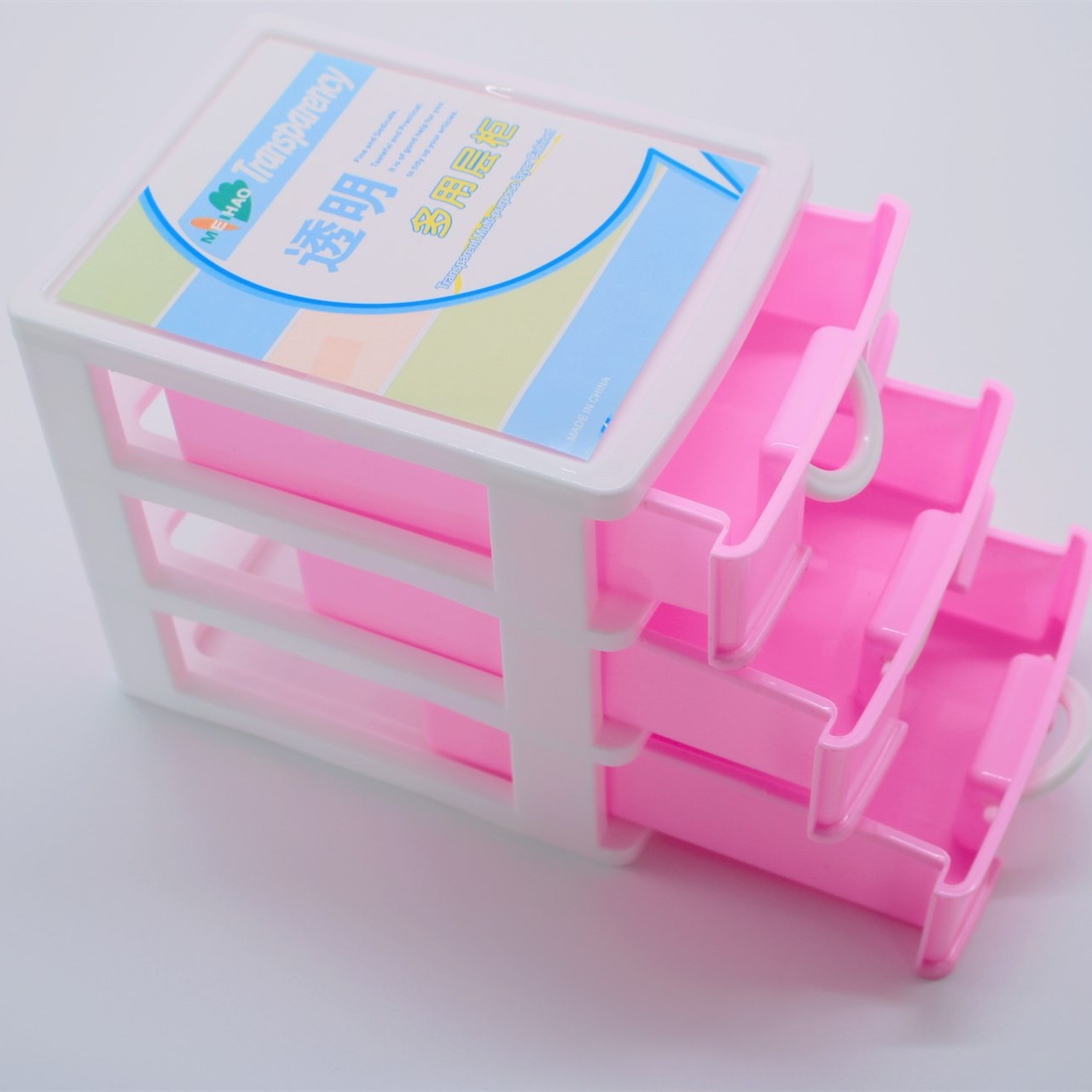 Pill storage box desktop drawer-type women's nail polish, skin care products, makeup pens, powder compact storage cabinet manufacturer wholesale Application Scenario