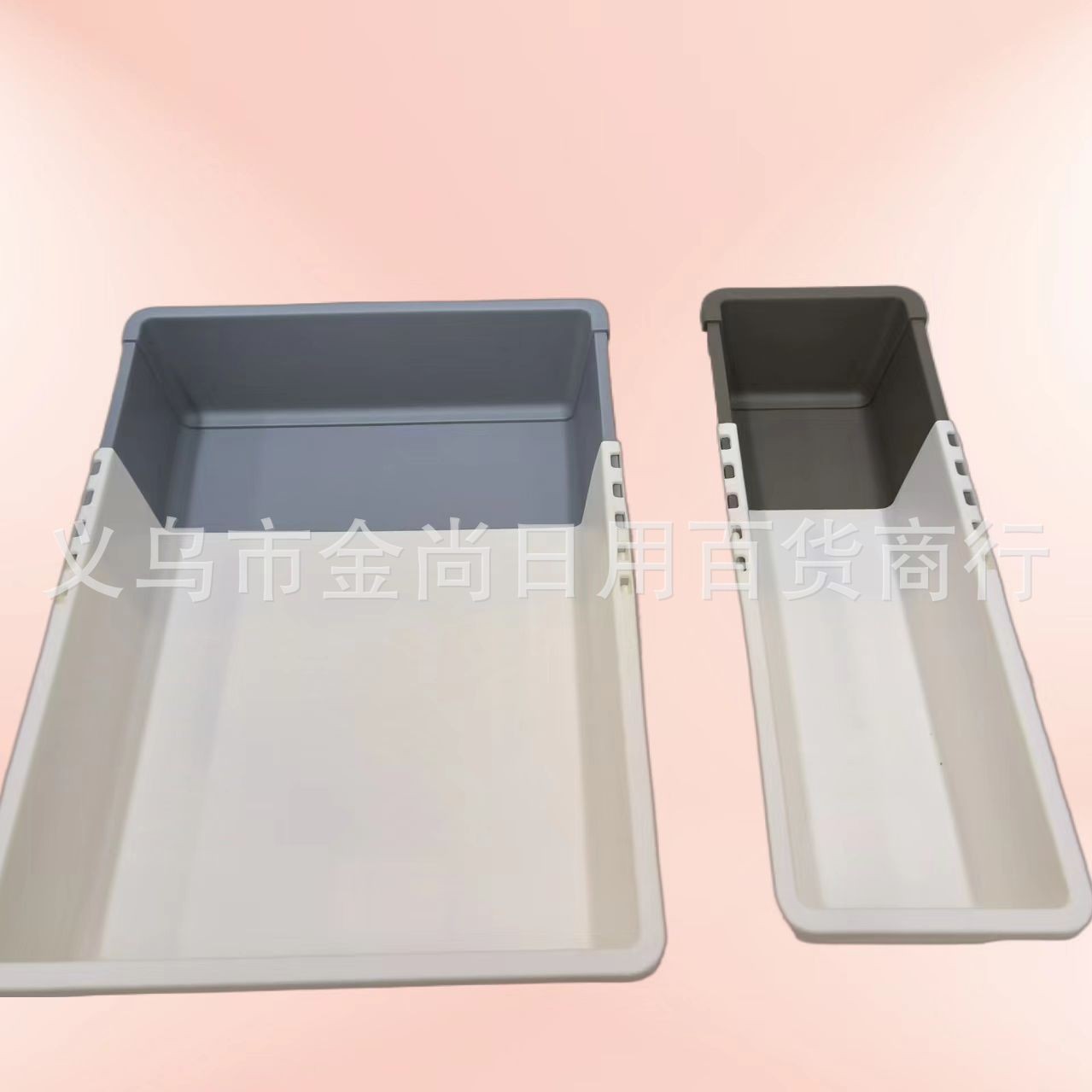A variety of kitchen drawer storage compartments for tableware, built-in compartments for knives, forks, spoons, and pp storage boxes details Picture