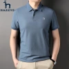 Hazzys genuine Hazzys short-sleeved T-shirt for men, pure cotton summer lapel business casual versatile half-sleeved Polo shirt Application Scenario