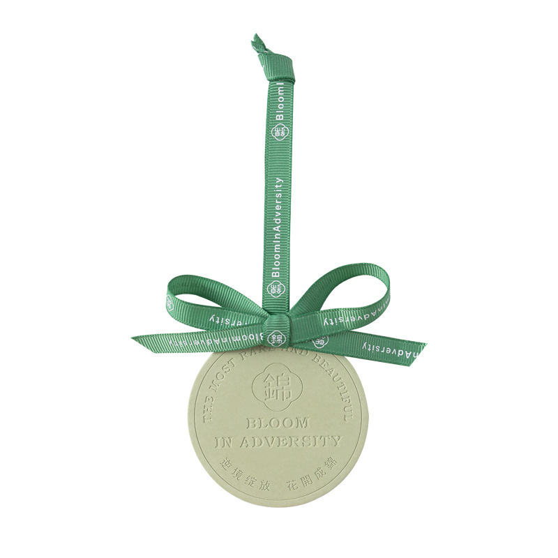 花开辰锦香挂香薰片伴手礼黄白游石膏蜡片车载无火春辰十样锦批发详情图5