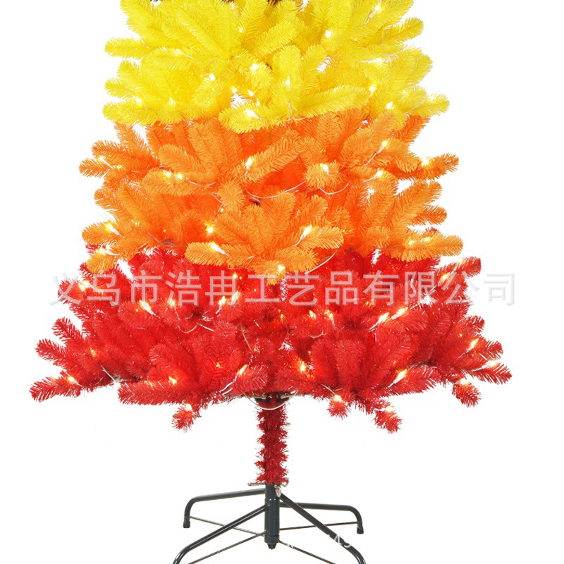 Amazon Exports 1.5M1.8/2.1M Colorful Green Christmas Trees Exclusively details Picture