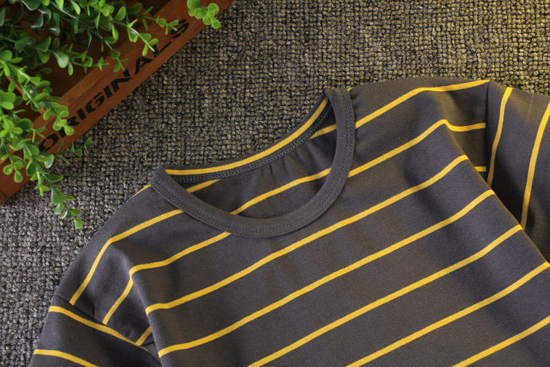 男童夏装2023新款男宝宝短袖套装夏季婴幼儿童男孩两件套条纹休闲详情5