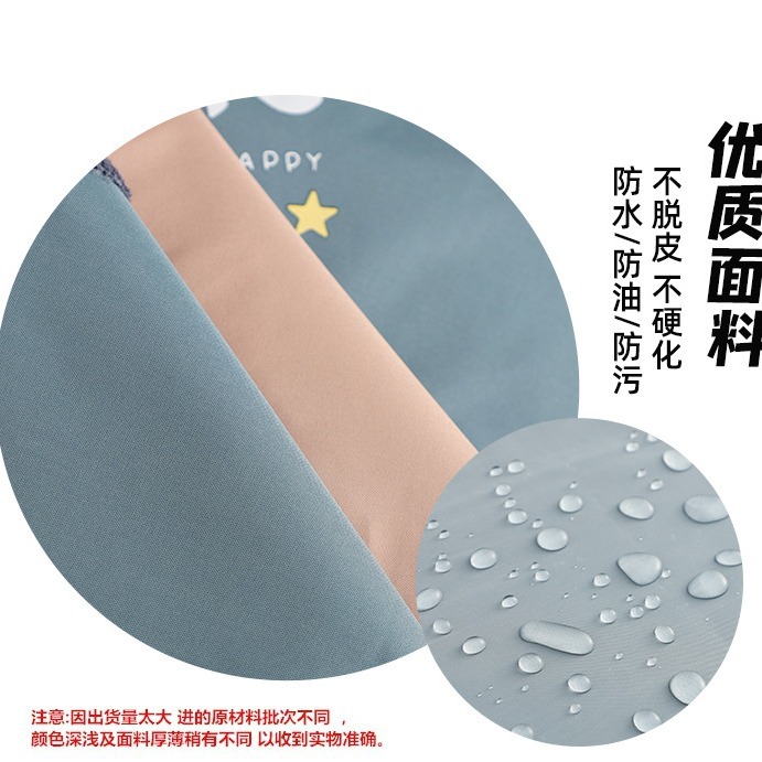 Aprons for home use, waterproof women's aprons, waterproof and dirt-resistant aprons, cute style aprons, work clothes and dirt-resistant aprons details Picture