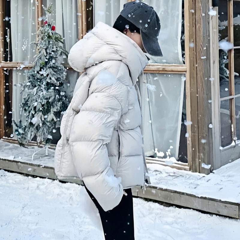 Paofu down jacket Women's 2025 Winter New Short coat, high down filling with duck down, high-end feel, wholesale in Pinghu