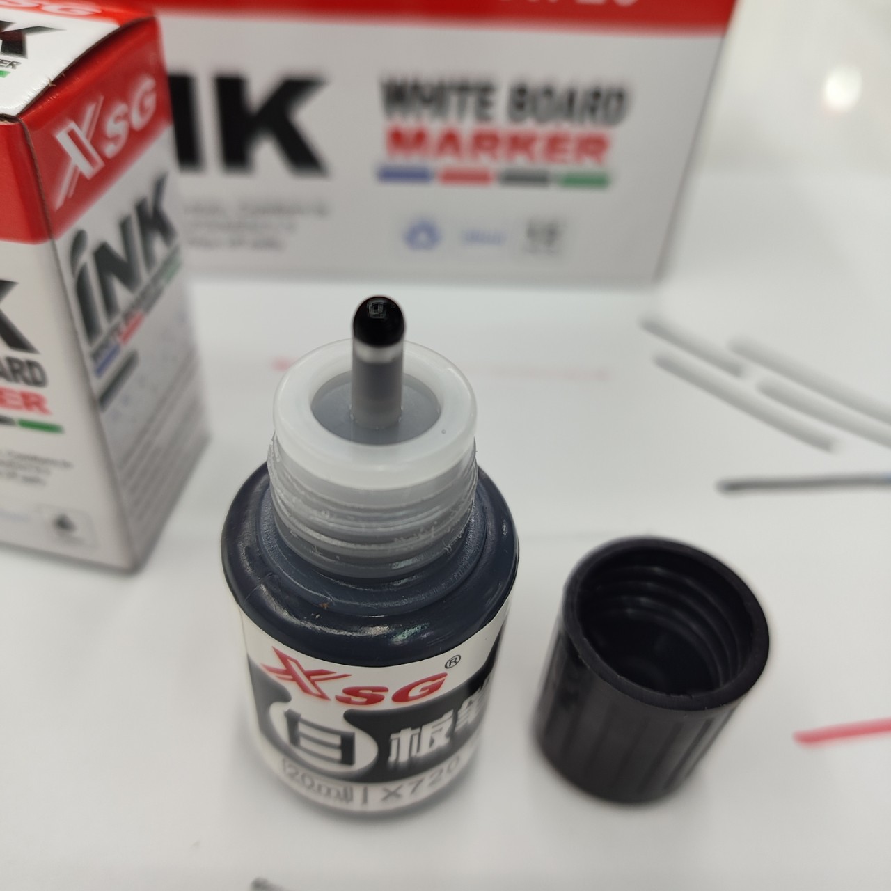 X720 Whiteboard Pen Ink Whiteboard Pen Refill Liquid Four-Color Xsg Application Scenario