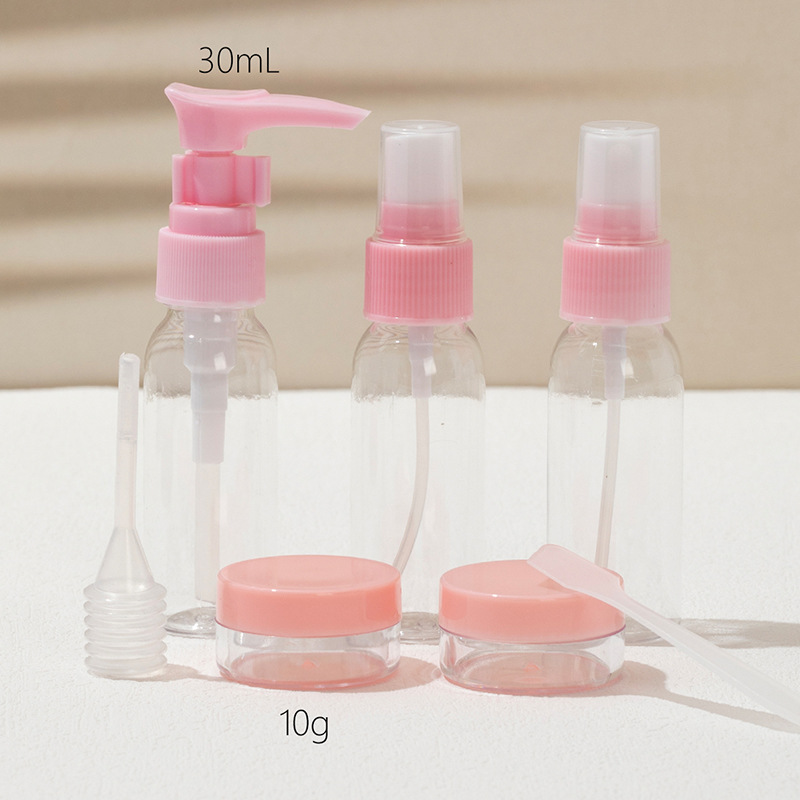 Travel Bottle Wholesale Multiple Sets Of Skin Care Products Portable Small Watering Can Empty Bottle Makeup Hydration Spray Bottle Application Scenario