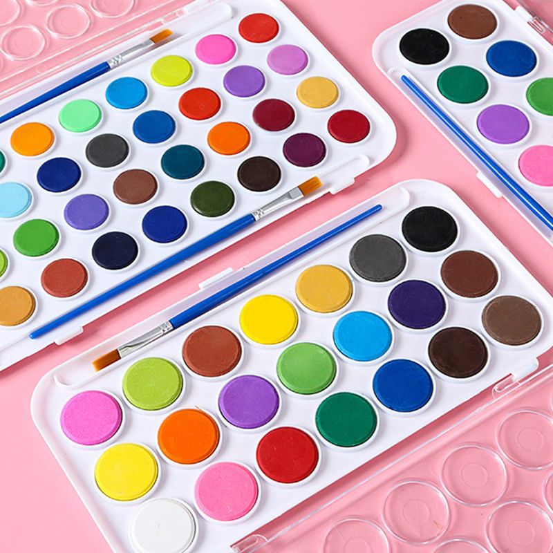 手账胶带/玛丽颜料/颜料/画本图画本/水晶筆细节图