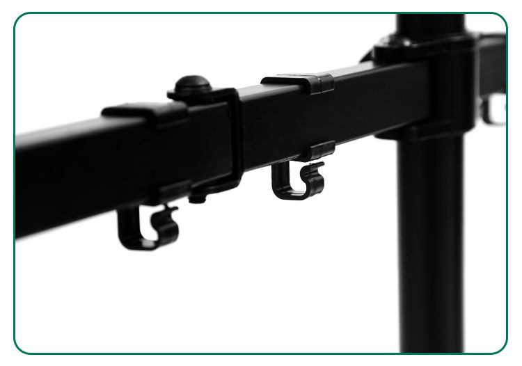 Dual-screen and multi-screen monitor stands, telescopic hanging brackets, mobile TV stands, cross-border factory direct sales pic 24