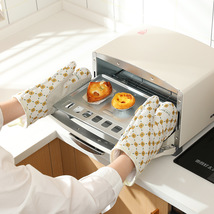 防烫烤箱用隔热手套加厚微波炉专用硅胶防滑耐高温烘焙烘培厨房