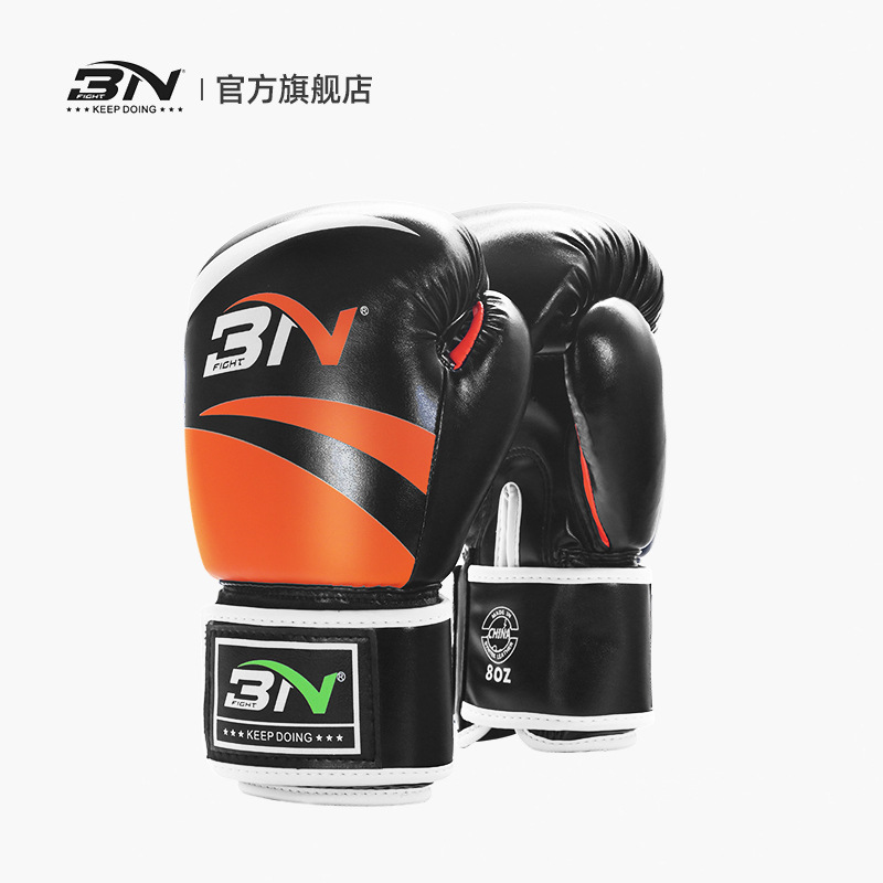 跨境拳击手套/10oz拳击细节图
