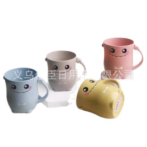 Cute mouthwash cups, student dormitory brushing cups, couple toothbrushes and toothsets, children's toothbrush cups, creative toiletries Item Picture