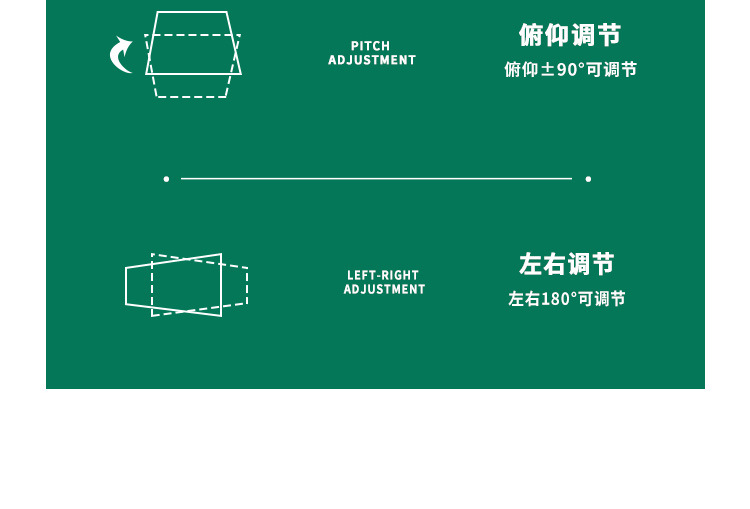 Dual-screen and multi-screen monitor stands, telescopic hanging brackets, mobile TV stands, cross-border factory direct sales pic 4