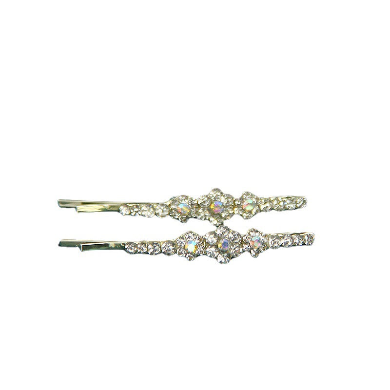 发夹/发饰/抓夹/创意饰品/施华洛抓夹白底实物图