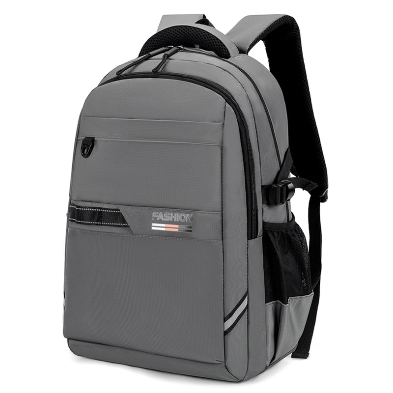 2025 New stylish and simple student version schoolbag, large-capacity backpack, Korean-style computer bag, casual travel backpack Item Picture