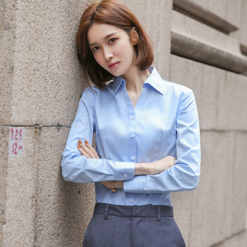 女式衬衫实物图