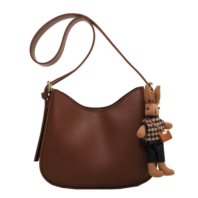 Popular Bag Women 2022 New Fashion Texture Shoulder Bag Large Capacity Retro Ladies Crossbody Bag A Piece Of Hair Item Picture