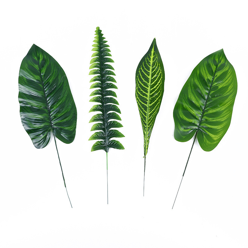 Artificial plant leaves: Persian leaf, fern leaf, beauty banana leaf, Brazilian Persian leaf, engineering greening, indoor and outdoor landscape decoration