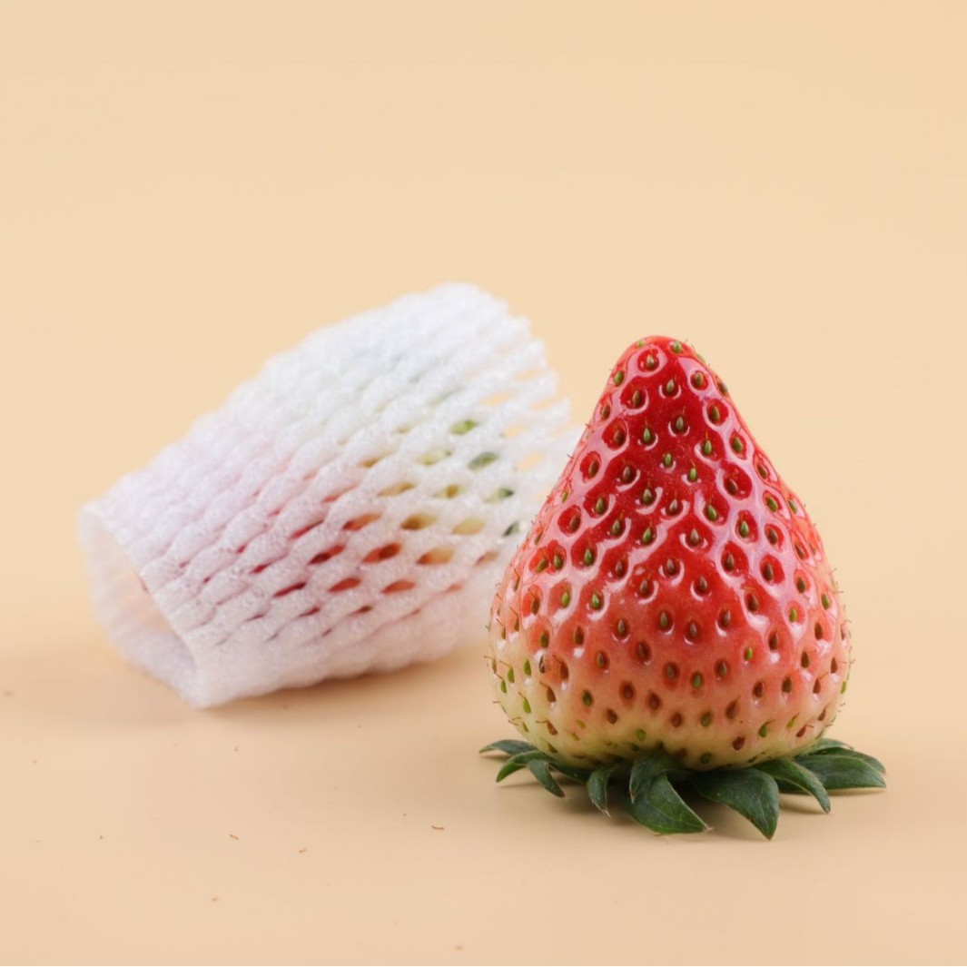 Factory direct sales of fruit net sleeves, thickened protective sleeves, apricot foam bags, breathable and anti-collision foaming nets, strawberry fruit sleeves Specification image