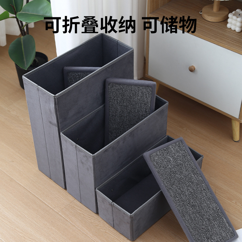 The cross-border pet staircase with foldable spear nails can be connected to three levels of steps and can store dog and cat ladders Specification image