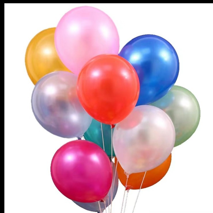 البالونات ذات السمكها 10 بوصات، 12 بوصة، موضوعة في عيد ميلاد، مزخرفة بزفاف بالجملة لمنطاد التخرج Item Picture