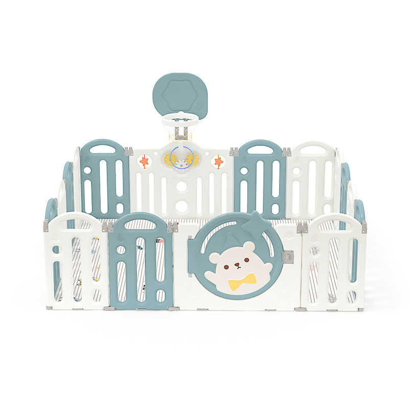 Baby play fence Children's amusement park crawling mat fence baby on the ground to learn to walk anti-fall indoor safety fence Item Picture