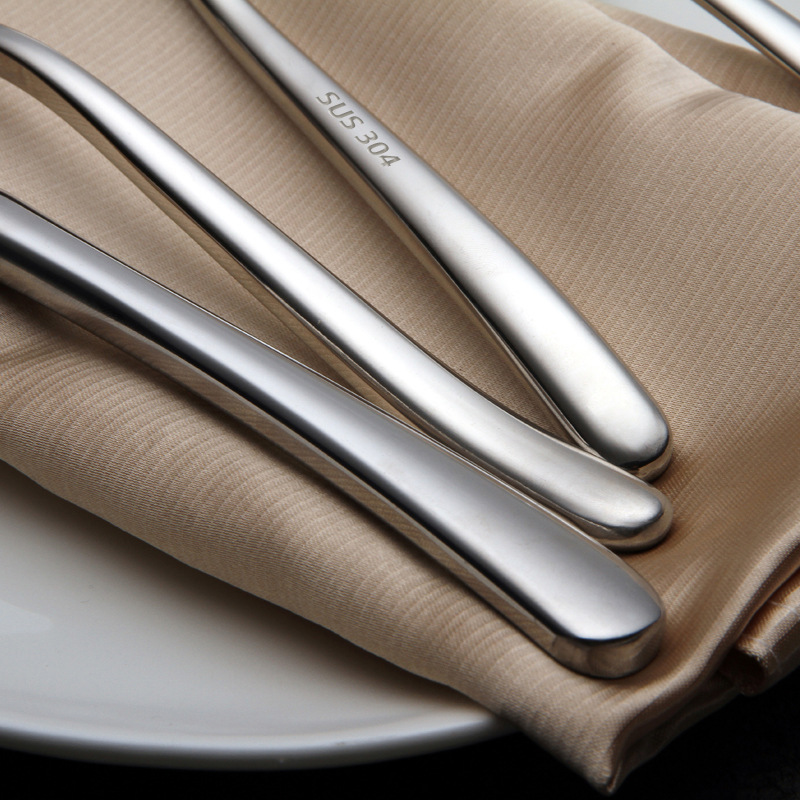 304 Stainless Steel Tableware Western Knife And Fork Spoon Steak Knife And Fork Set Western Tableware Knife And Fork Wholesale Application Scenario