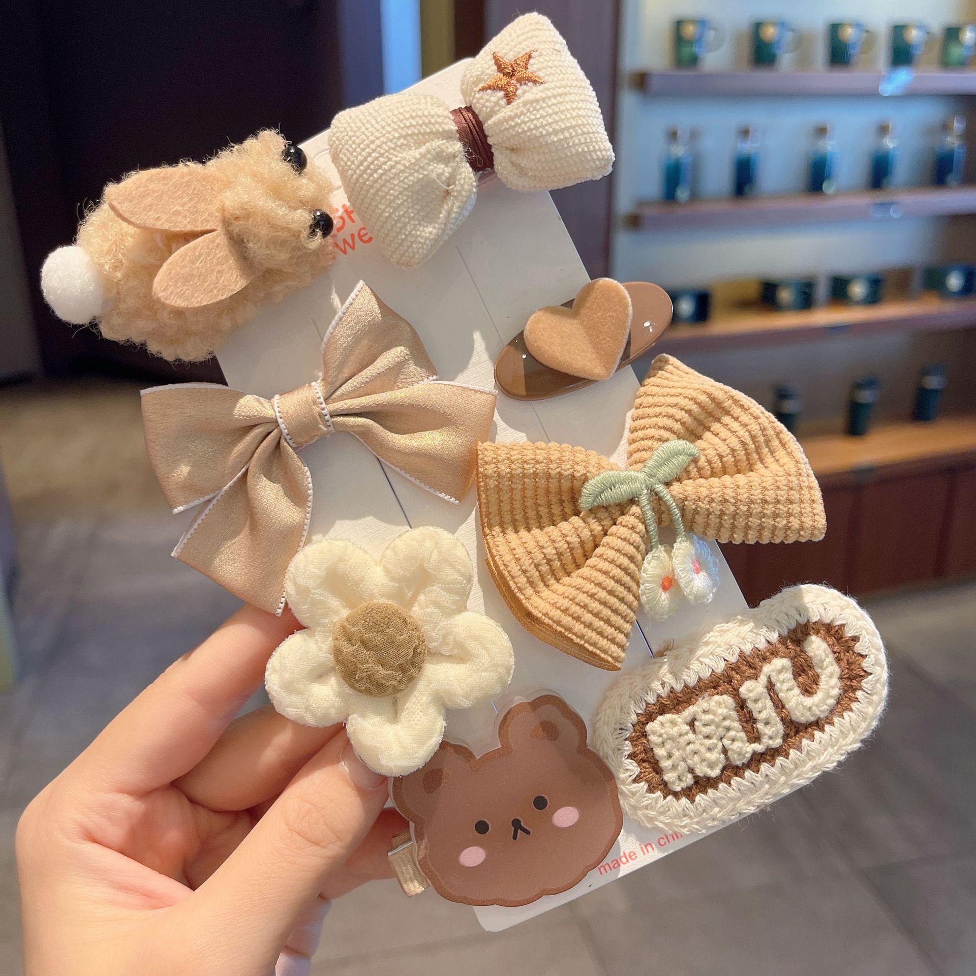 Girls Hair Clip with Cartoon Animal Design