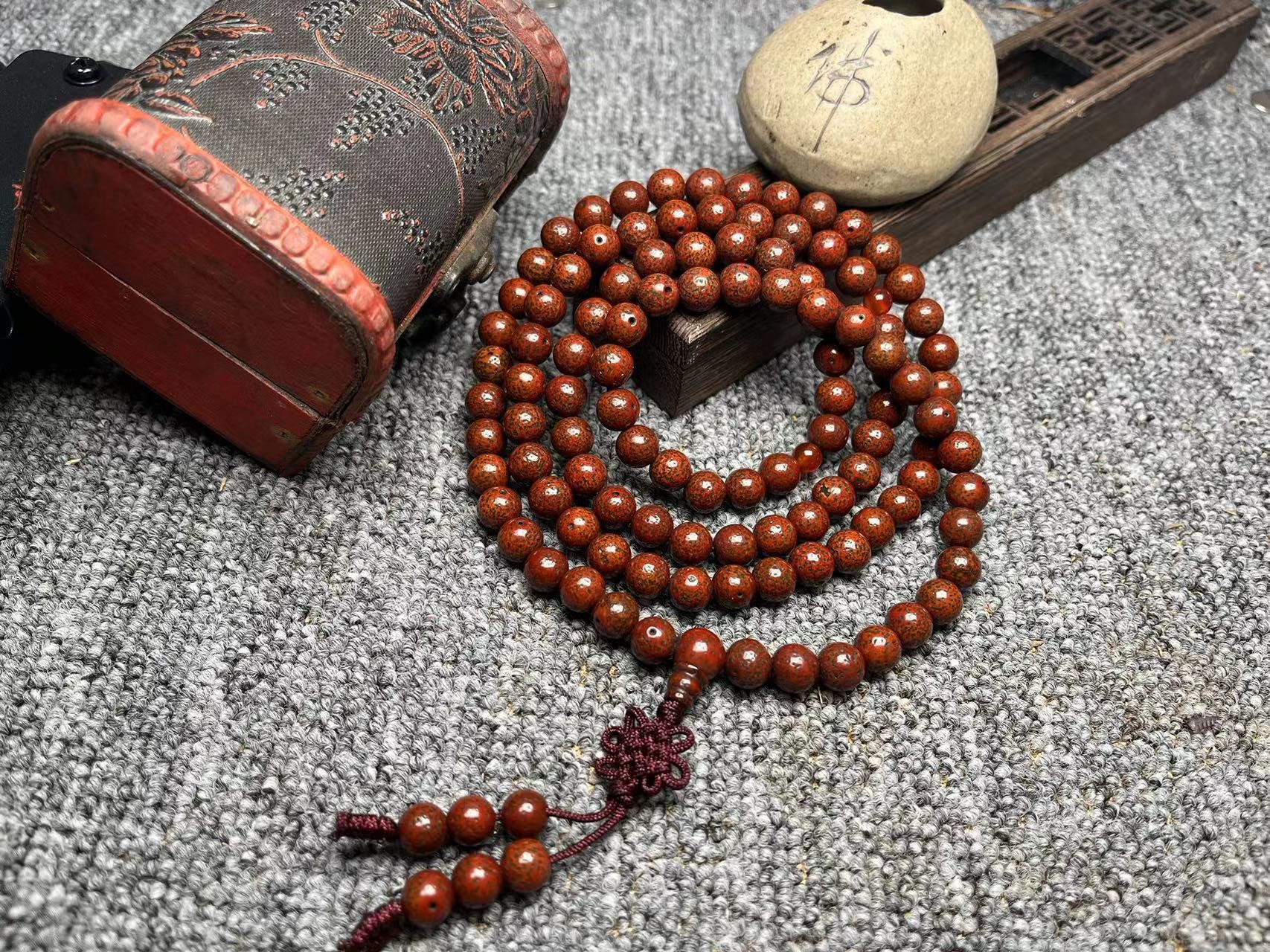 Wholesale Old Star Moon Bodhi Son First Month Star Moon 108 Buddha Beads Beads Beads Beads String Buddha Beads Bodhi Specification drawing