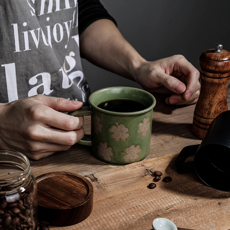 马克杯/创意可爱造型马克杯/马克杯陶瓷杯/绿茶杯子/搪瓷杯细节图